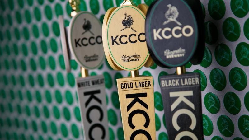 KCCO Beer Tap Handles