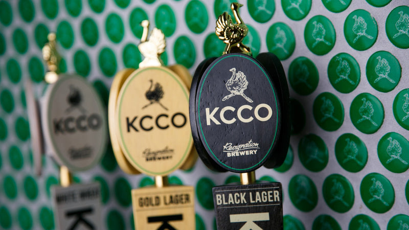 KCCO Beer Tap Handles