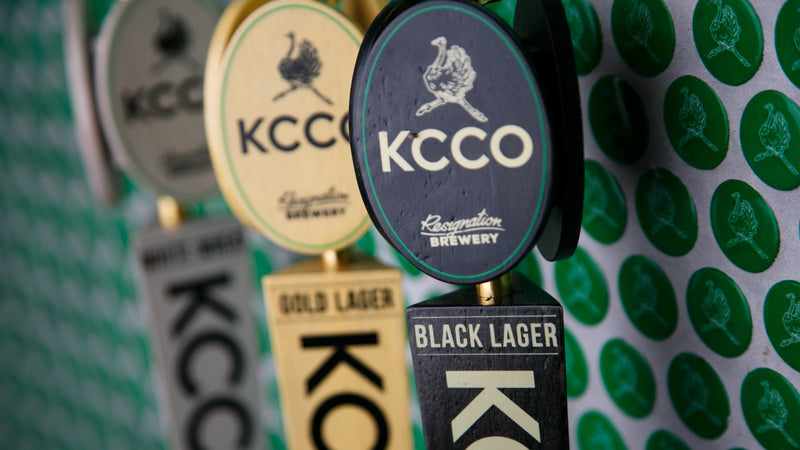 KCCO Beer Tap Handles