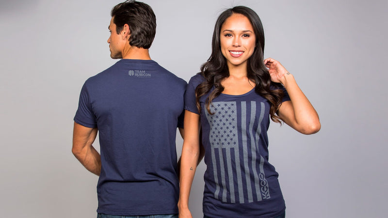 Navy Team Rubicon KCCO Tee