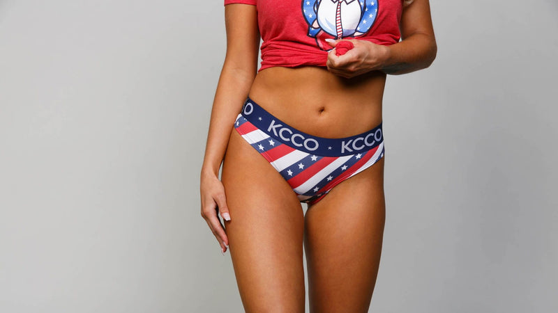 KCCO Patriotic Thong