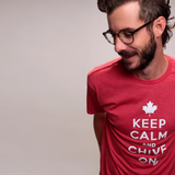 Canadian Keep Calm and Chive On Tee