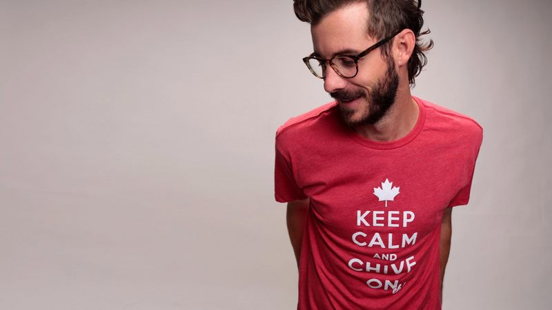 Canadian Keep Calm Tee - Men's Small