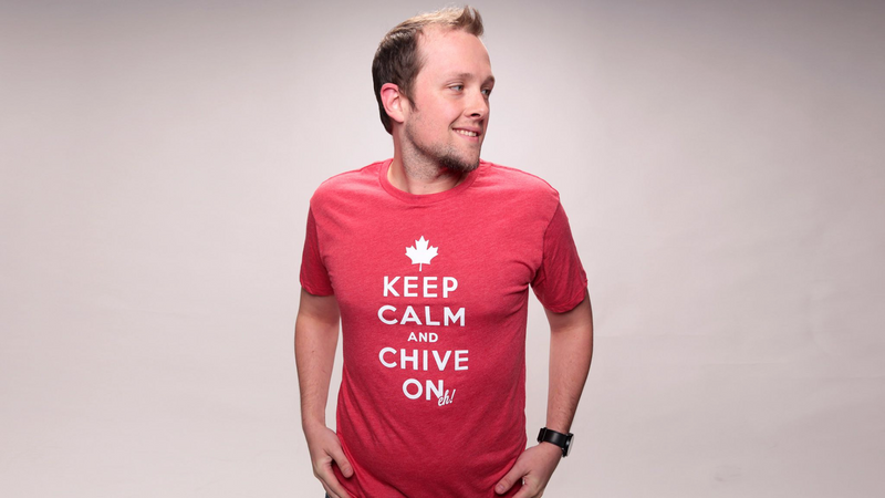 Canadian Keep Calm Tee - Men's Small