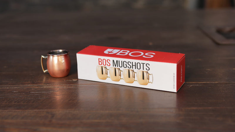 BOS Copper Mugshots 4-Pack