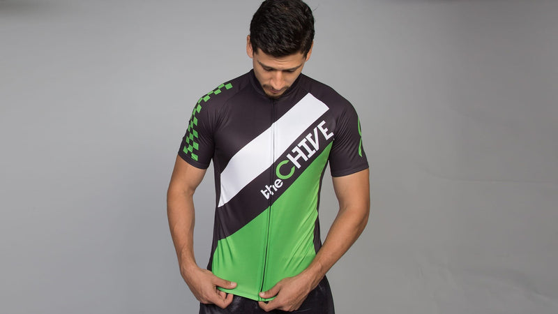 theCHIVE Black Cycle Jersey