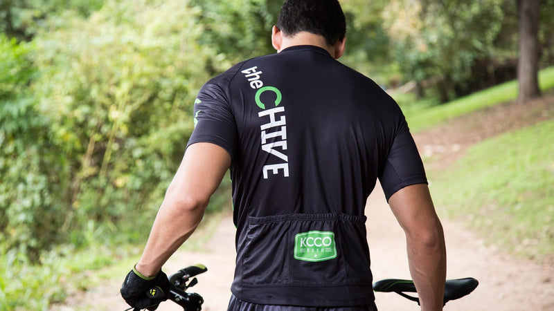 theCHIVE Black Cycle Jersey