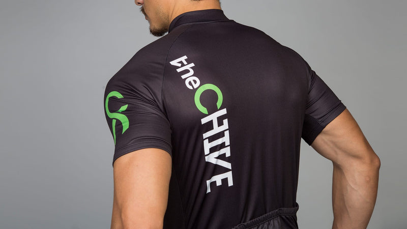 theCHIVE Black Cycle Jersey