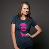 Bill F*cking Murray Pink & Navy Tee